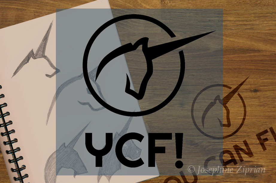 YCF! Logo von Josephine Ziprian