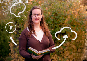 Montage von Fotografie und Zeichnung von Josephine Ziprian