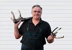 Portrait eines KFZ-Mechanikers