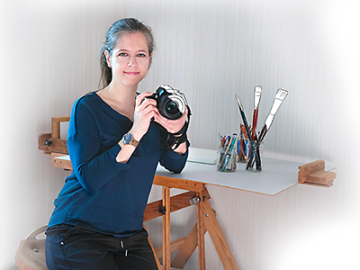 Selbstporttait von Josephine Ziprian